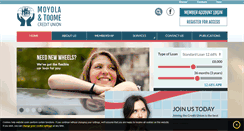 Desktop Screenshot of mtcreditunion.com