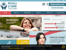 Tablet Screenshot of mtcreditunion.com